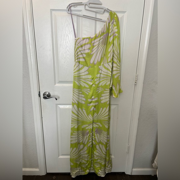 Alexis lio abstract-print long dress small - Picture 4 of 8